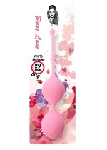 Silicone Kegel Balls 29mm 60g Pink - B - Series - obrazek 2