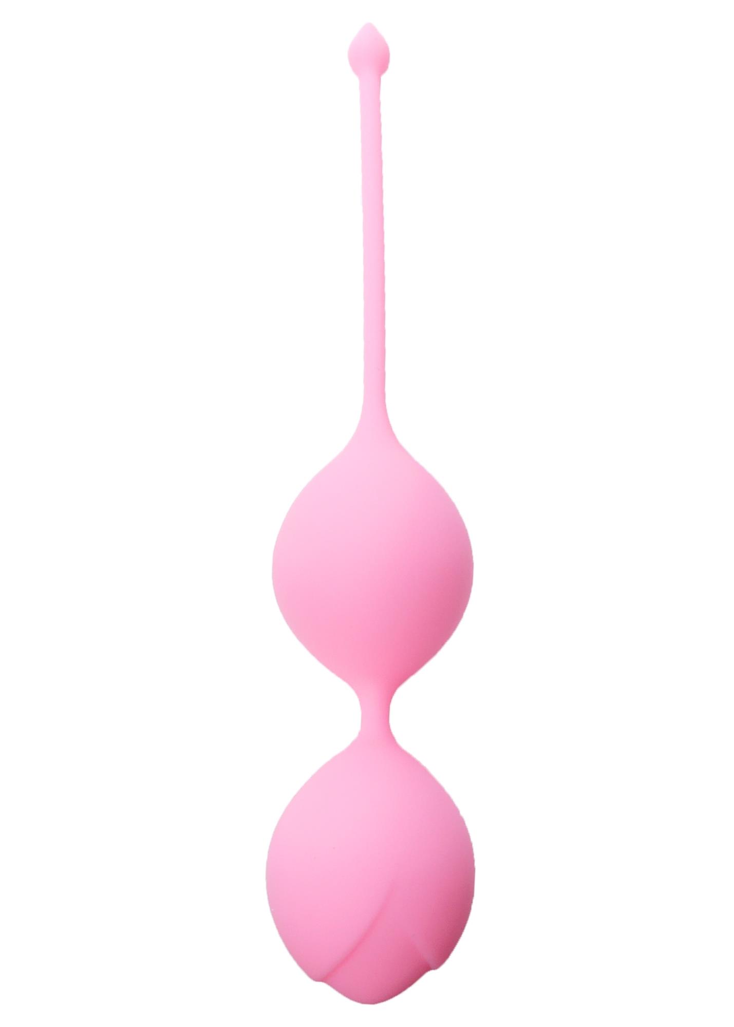 75-00004 Silicone Kegel Balls 36mm 90g Pink - B - Series - obrazek 1