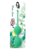Silicone Kegel Balls 29mm 60g Green - B - Series - obrazek 2