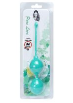 Silicone Kegel Balls 36mm 90g Green - B - Series - obrazek 3