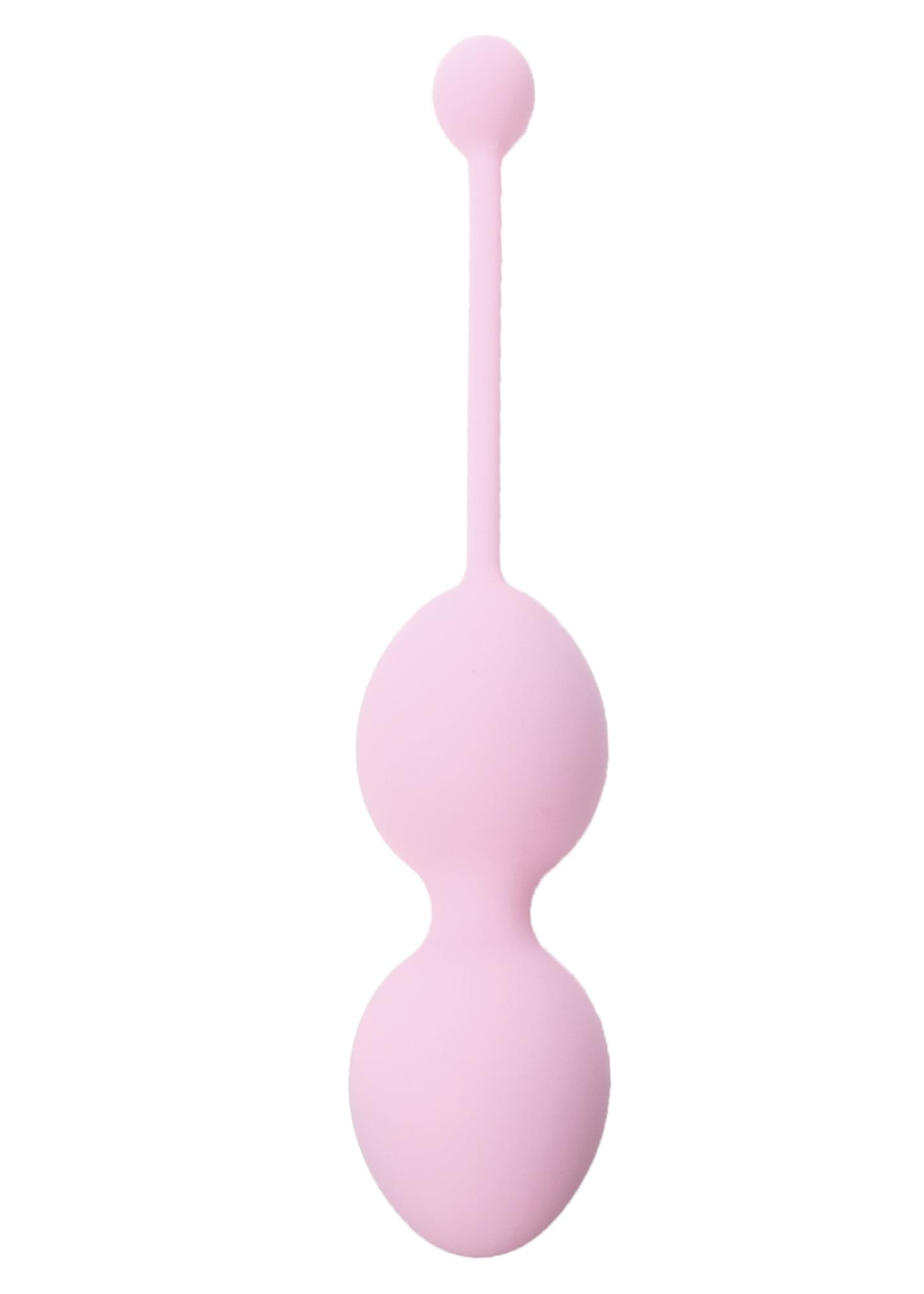 75-00009 Silicone Kegel Balls 32mm 125g Pink - B - Series - obrazek 1