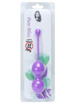Silicone Kegel Balls 32mm 125g Purple - B - Series - obrazek 3