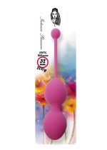 Silicone Kegel Balls 32mm 200g Dark Pink - B - Series - obrazek 2