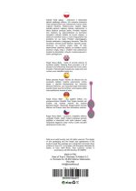 Silicone Kegel Balls 32mm 200g Dark Pink - B - Series - obrazek 4