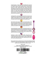 Vibrating Kegel Balls 32mm 80g Pink 10 function USB Remote Control - B - Series - obrazek 5