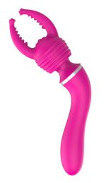 Dual Massager + overlay USB 10+10 functions Pink - obrazek 11