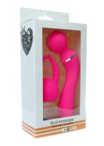 Dual Massager + overlay USB 10+10 functions Pink - obrazek 14