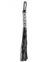White Small Leopard Flogger - obrazek 2