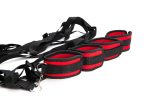 Black And Red Wrist And Ankle Bed - obrazek 2