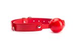 Red Breathable Ball Gag - obrazek 3