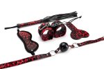 5 Pieces Leopard Bondage Set - obrazek 2
