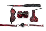 5 Pieces Leopard Bondage Set - obrazek 3
