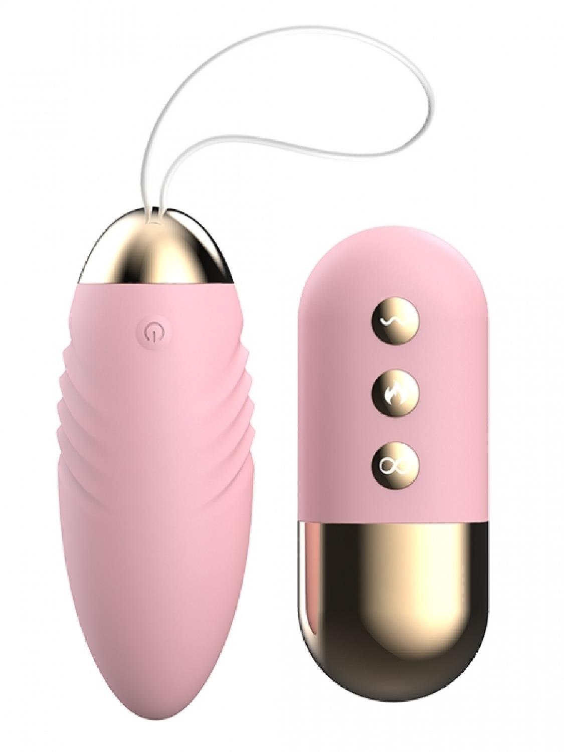79-AT-1106 Remote Vibrating Egg Pink Burst - obrazek 1