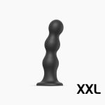 DILDO PLUG BALLS NOIR - XXL - obrazek 2