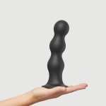 DILDO PLUG BALLS NOIR - XXL - obrazek 3