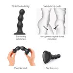 DILDO PLUG BALLS NOIR - XXL - obrazek 4