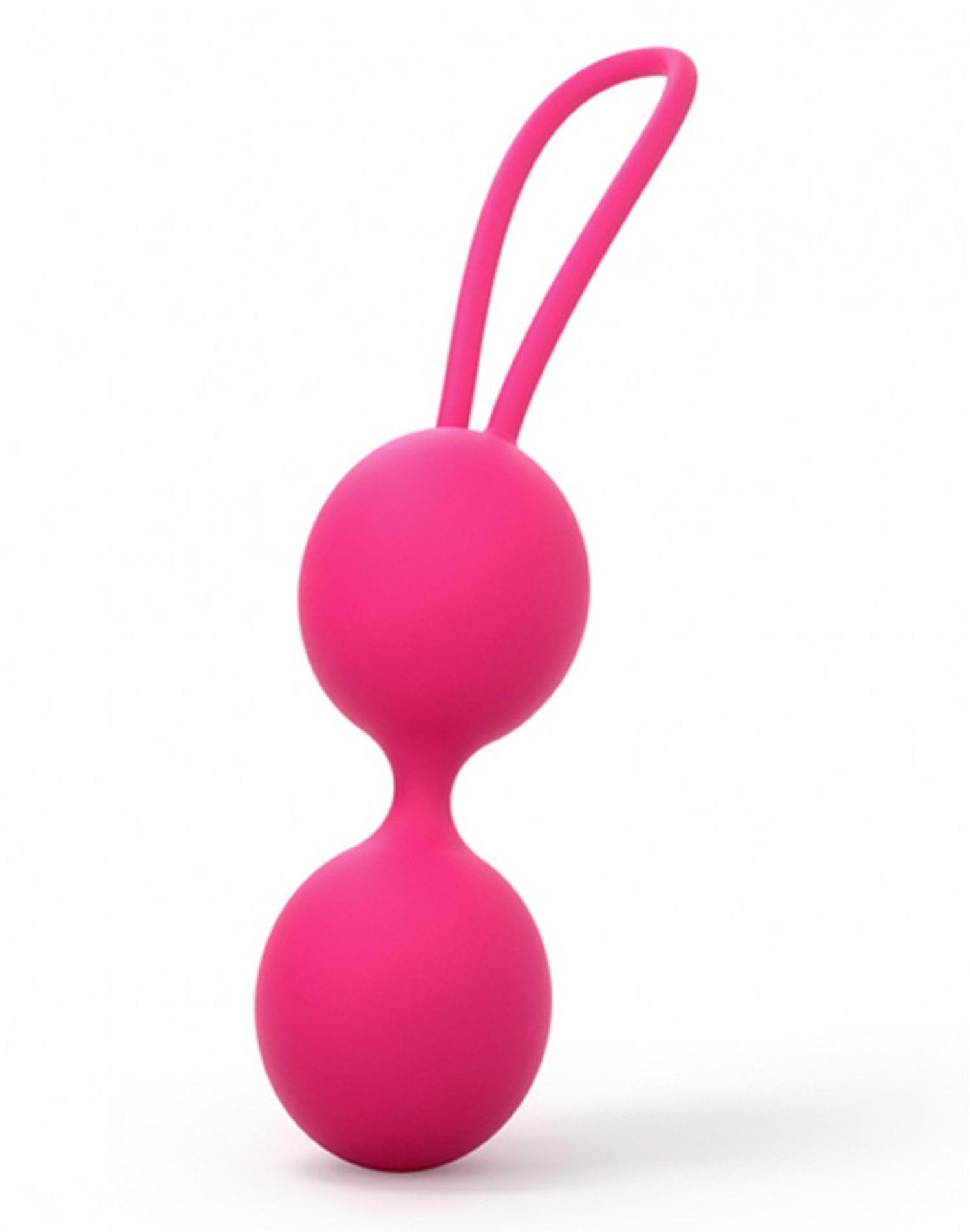 80-6071892 DUAL BALLS MAGENTA - obrazek 1