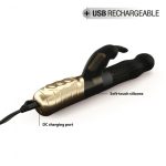 BABY RABBIT BLACK & GOLD 2.0 - RECHARGEABLE - obrazek 5