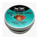 Erotic Massage Candle Sparkling Strawberry 30ml - obrazek 2