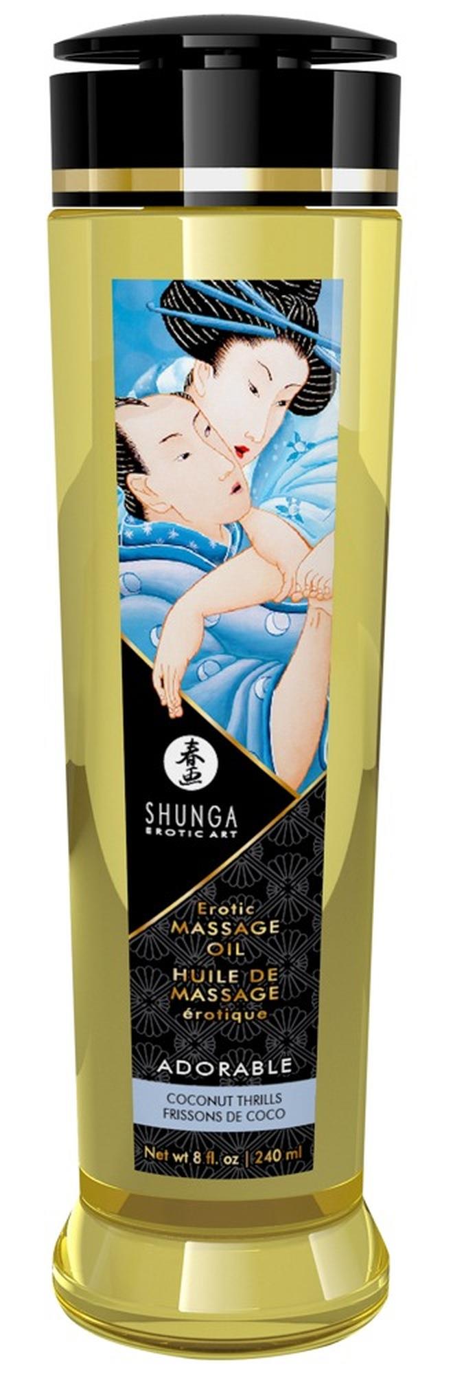 87-1210 Massage Oil Adorable Coconut Thrills - obrazek 1