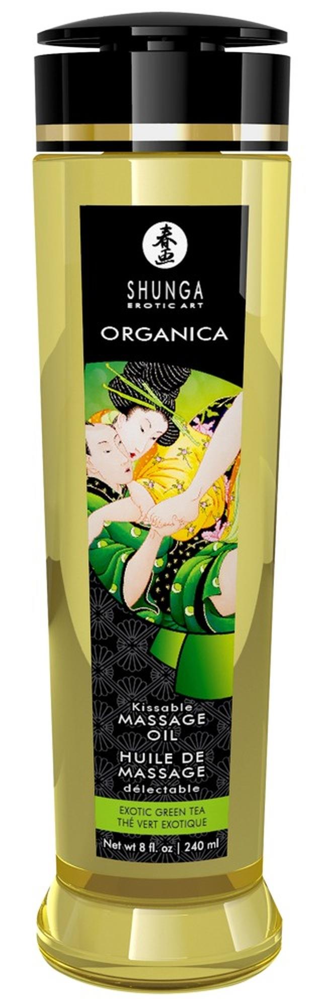 87-1311 Massage Oil Organica EXOTIC GREEN TEA - obrazek 1