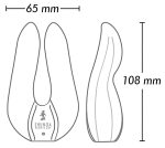 AIKO Intimate Massager Black - obrazek 6