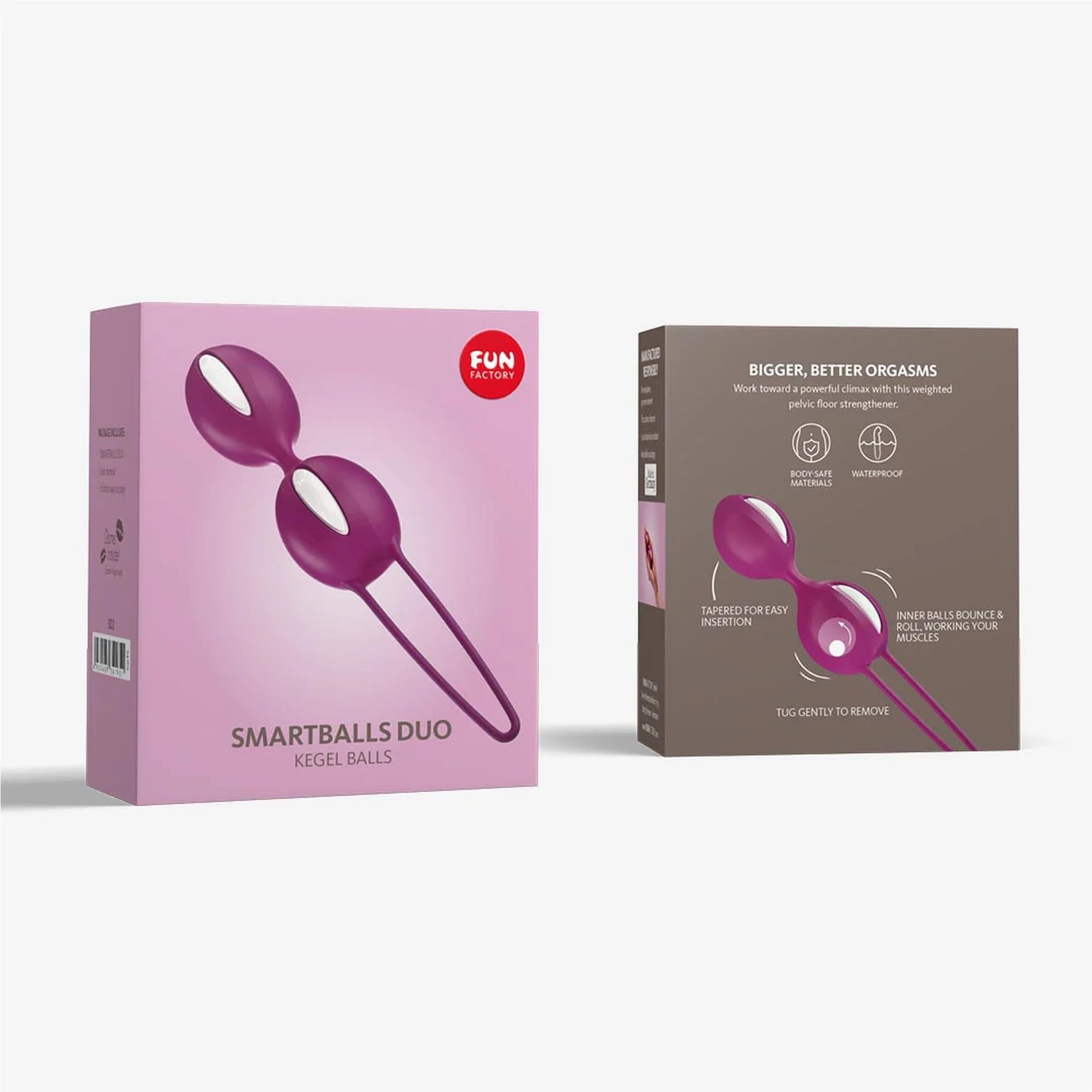 88-FF000883LG01_04 Fun Factory - SMARTBALLS DUO (white/pistachio) - obrazek 1