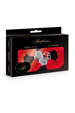 RED WRIST HANDCUFFS - obrazek 2