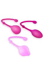 SET 3 STAGE KEGEL BALL PINK