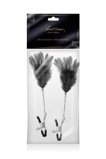 SET 2 BLACK BREAST CLAMPS - obrazek 2