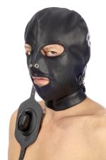 PU FETISH EYES HOOD - obrazek 5