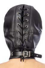 PU FETISH MOUTH HOOD - obrazek 4