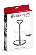 SEXY BUST HARNESS WITH SPIKES - obrazek 2