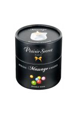 BUBBLE GUM MASSAGE CANDLE 80ML - obrazek 2