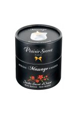 RED WOOD MASSAGE CANDLE 80M - obrazek 2