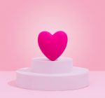 Je t'aime Couple's Heart Vibrator - obrazek 5