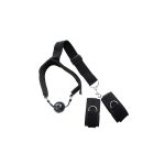 Breathable ball gag with adjustable straps - obrazek 2
