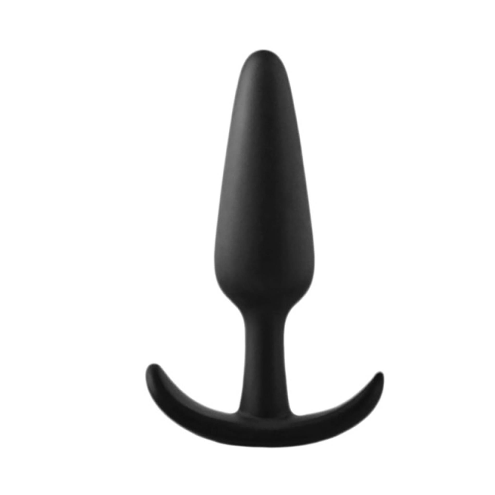 94-ft001008_01 ANAL PLUG Black medium - obrazek 1
