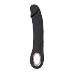 Black vibrator - 10 different modes of vibration and heating function - obrazek 2