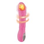 Pink vibrator - 10 different modes of vibration and heating function - obrazek 4