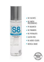 S8 Waterbased Lube 250ml Original - obrazek 2