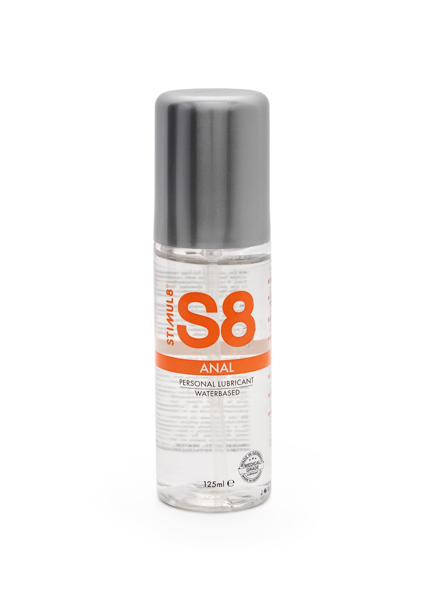 97401_509_01 S8 WB Anal Lube 125ml Natural - obrazek 1