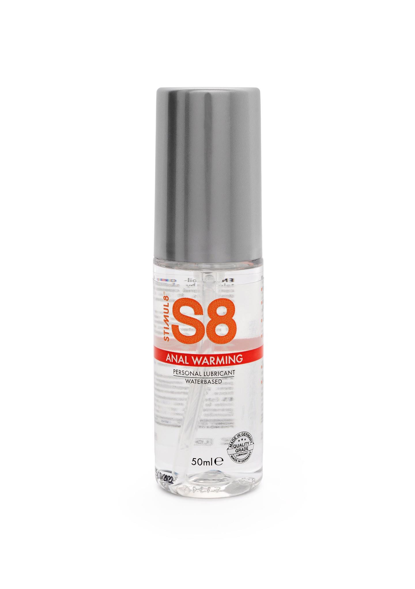 97402_542_01 S8 WB Warming Anal Lube 50ml Warming - obrazek 1