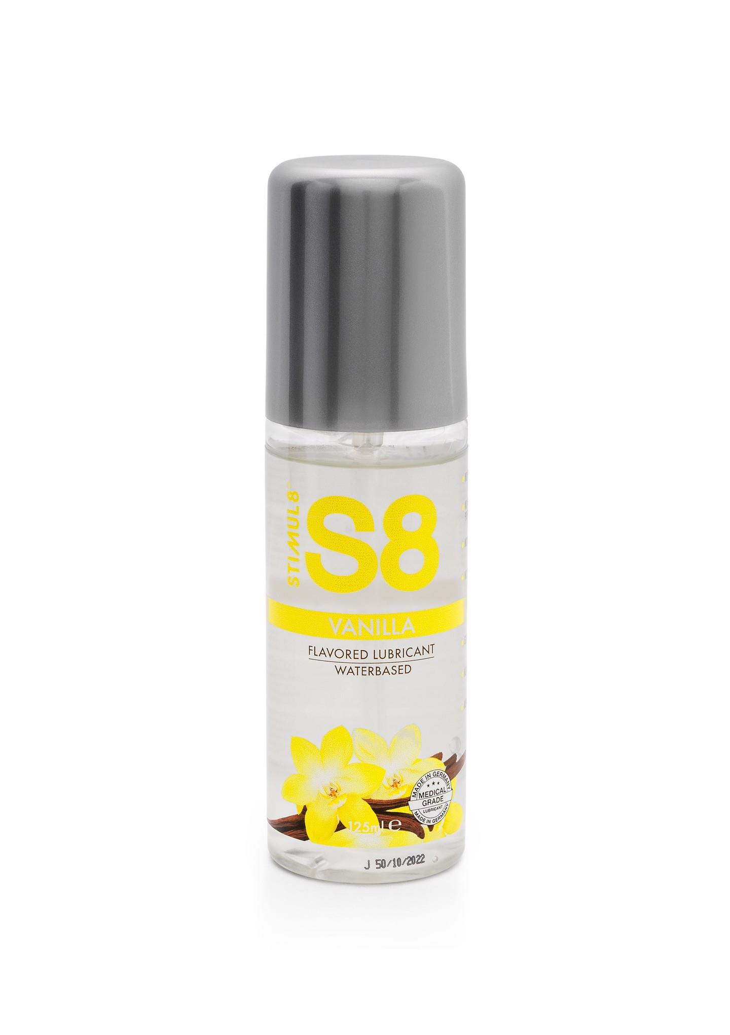 97407_503_01 S8 WB Flavored Lube 125ml Vanilla - obrazek 1