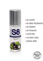 S8 WB Flavored Lube 125ml Blackcurrant - obrazek 2