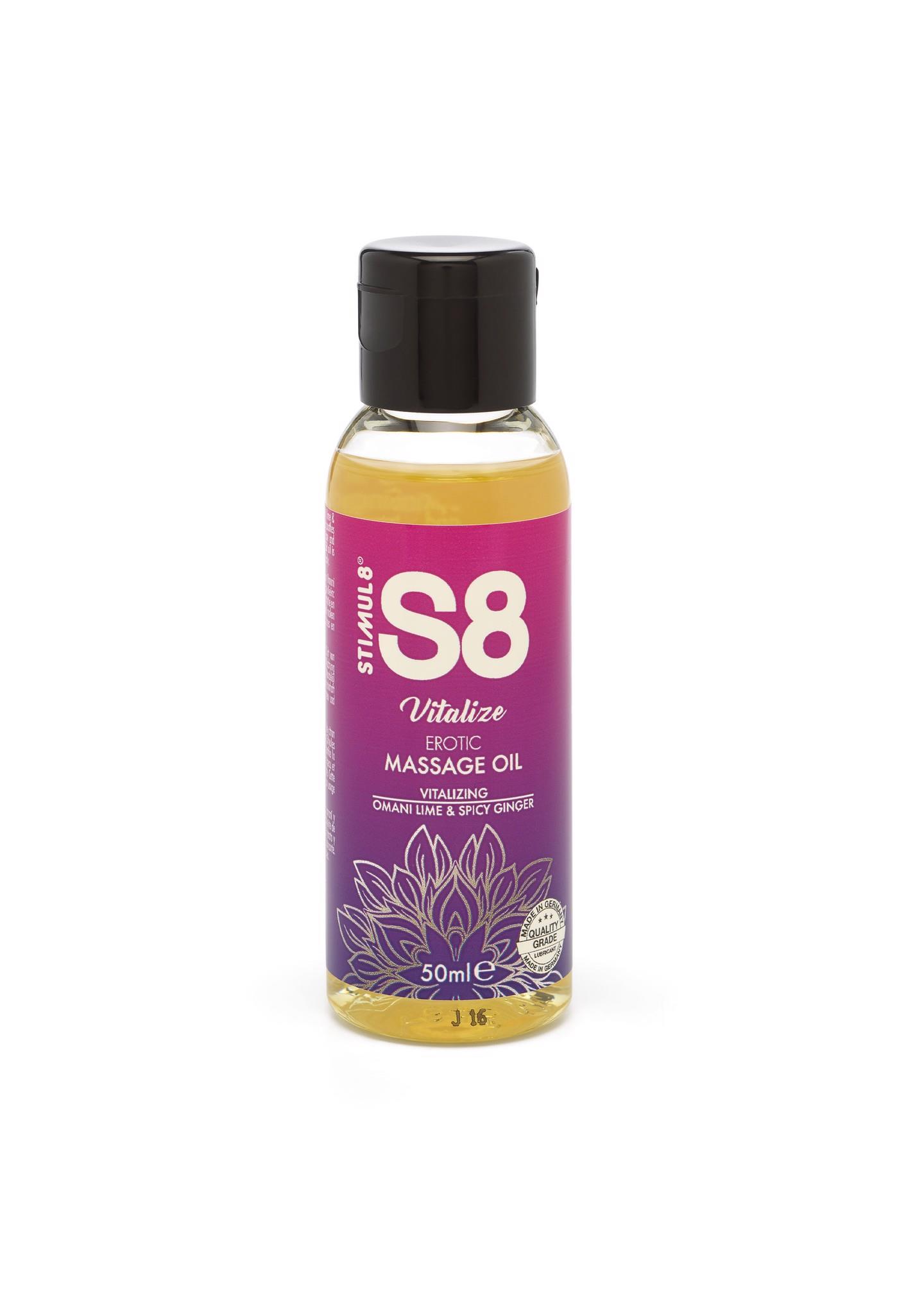 97426_569_01 S8 Massage Oil 50ml Omani Lime & Spicy Ginger - obrazek 1