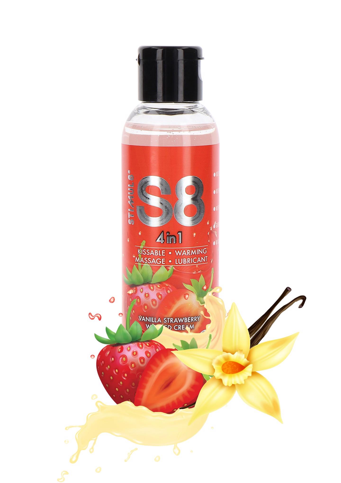 97433_501_02 S8 4-in-1 Dessert Lube 125ml Strawberry - obrazek 1