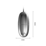 Silver Vibrating Egg - obrazek 5
