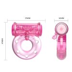 Vibrating Cock Ring & Condom Set – Pink - obrazek 6