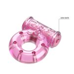 Vibrating Cock Ring & Condom Set – Pink - obrazek 8